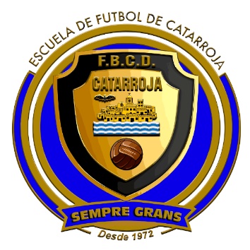 Escudo de la Escuela Club de Fútbol Catarroja